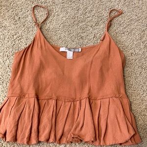 Forever 21 crop top with adjustable straps